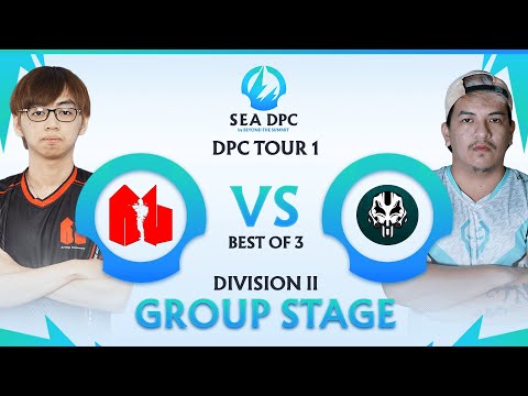 Interactive Philippines vs Army Geniuses Game 2 | DPC SEA Tour 1 Division 1
