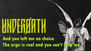 Underoath - Bloodlust (Karaoke/Instrumental) [Lyric Video]