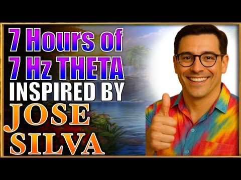 7 Hz Theta for 7 Hours - inspired by JOSÉ SILVA & The Silva Method ✨💛