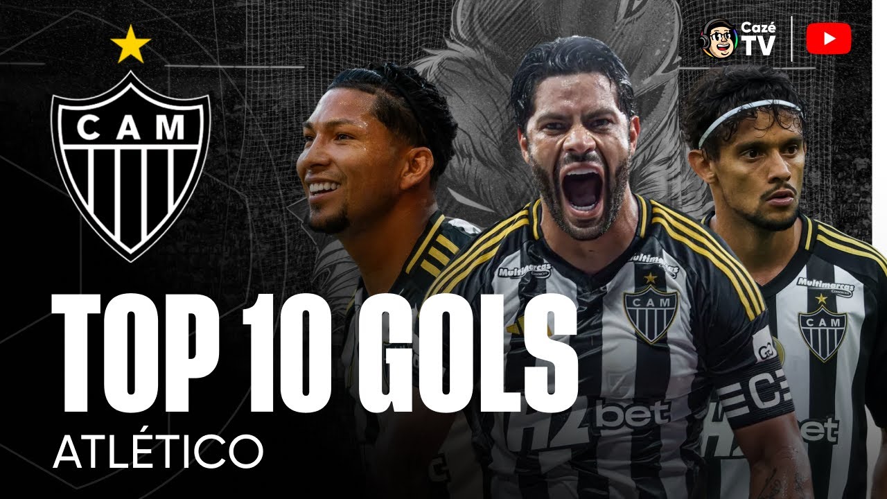 TOP 10 GOLS MAIS BONITOS DO ATLÉTICO MG NO BRASILEIRÃO 2025