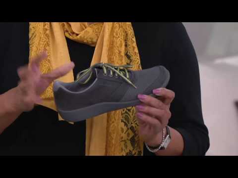Clarks Cloud Steppers Lace-up Sneakers - Sillian Emma on QVC
