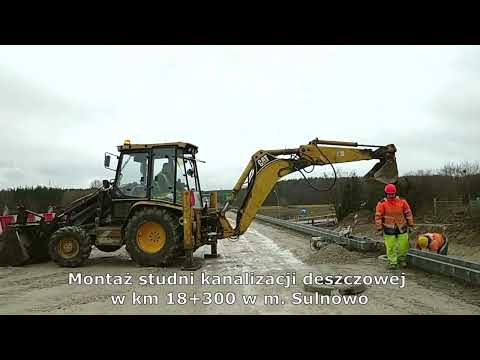 [30.01.2022] Budowa drogi S5 odc. 1 Nowe Marzy - Dworzysko