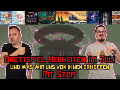 PIT STOP 20#07 - Unsere Brettspiel Neuheiten im Juli