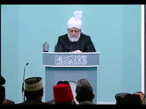 (English) Spending in the way of God - 5.11.2010 - Islam Ahmadiyya