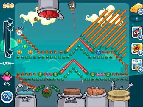 Papa Pear Saga level 1036 - How to get the UPPER bucket