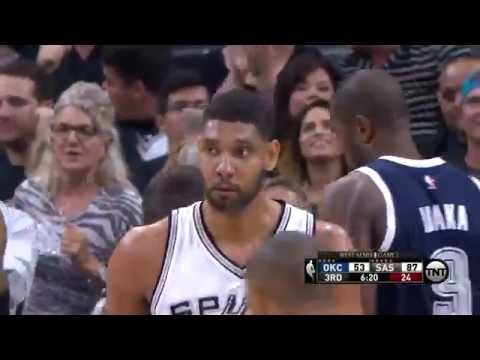 Playoffs 2016 (2nd Round): Thunder @ Spurs - Game 1 / Full Highlights (HD)