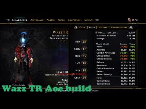 Neverwinter Rogue Augment build