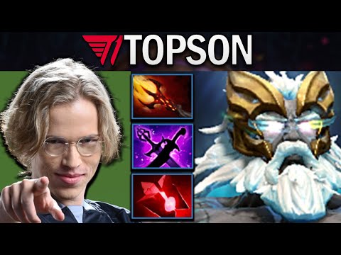 Zeus Dota 2 Gameplay T1.Topson with Bloodstone and Dagon 5 - TI12