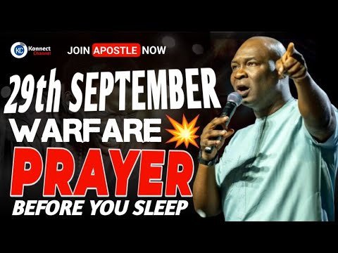 Monday 29th Sept. ] MIDNIGHT WARFARE #prayer TO Destroy Spirit Of Delay - Apostle Joshua Selman