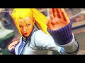 Street Fighter V CAMMY All Costumes Intro Blows Combos Update April 2021