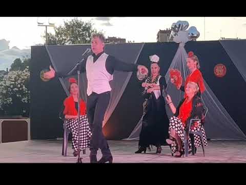 Luciano Miotto, Toreador en la plaza de Toros de Camas, Sevilla