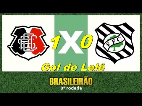 Santa Cruz 1 x 0 Figueirense GOLS   Brasileirão 2016