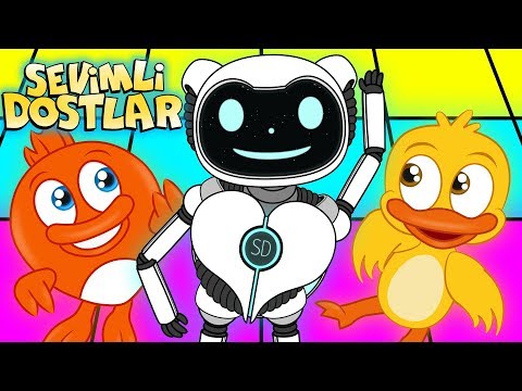 Robot Dansı şarkısı 🔊 | Sevimli Dostlar Bebek Şarkıları | Adisebaba TV 2020