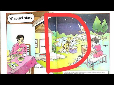 LKG English# Letter ' D ' Sound Story