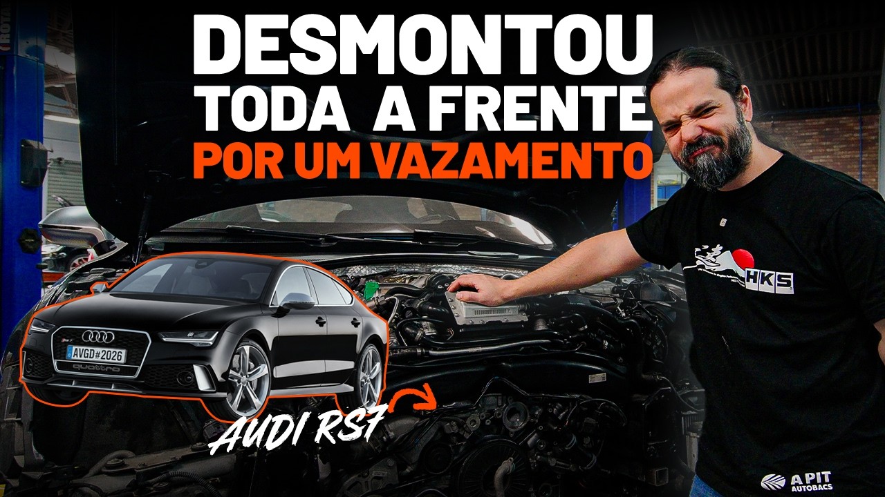 MANUTENÇÃO COMPLICADA OU MEDO EXAGERADO? AUDI RS7
