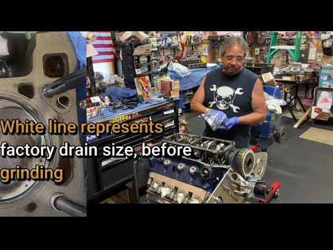 DragBoss Garage: What I do For Oil Mods, On A 8400 rpm Ford 351 Cleveland, Yes I Run A HV Oil Pump!!