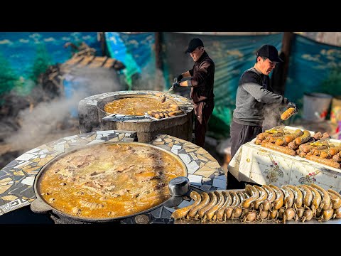 KAZAKH Cook Uzbek SAUSAGE (KAZI) - BESHPARMAK an Uzbek or Kazakh FOOD ?