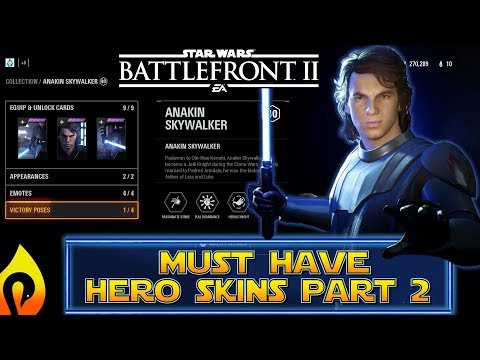 Most Wanted Hero Skins In Star Wars Battlefront 2 Part 2