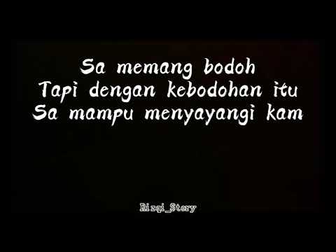 Story Wa galau music by Aj Belsfive - SA TAKUT Ft. Jacson Zeran X Toton Caribo