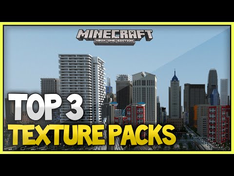 Drewsmc - TOP 3 Minecraft TexturePacks For Building a Modern City(Xbox360/Ps3/XboxOne/Ps4)