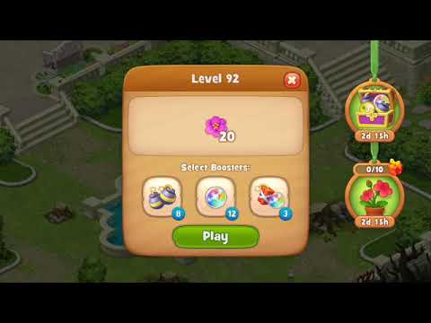 Gardenscapes - Level 92