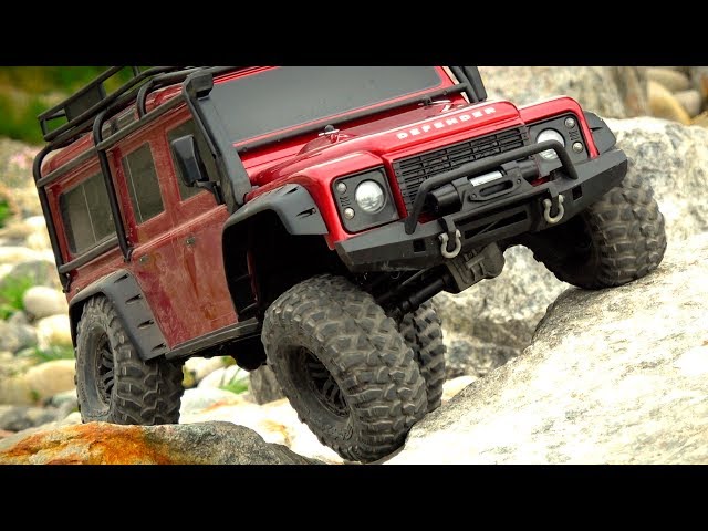 Video teaser for Traxxas TRX-4 Crawling on the Rocks