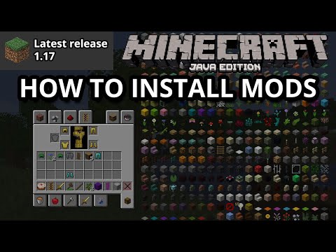 Minecraft Java 1.17 How To Install Mods (Fabric Mods) (no Forge)