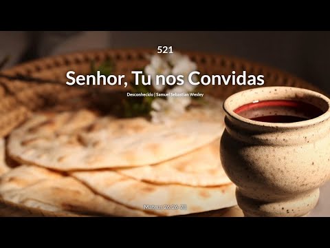 Hinário Adventista • Hino 521 - Senhor, Tu nos Convidas