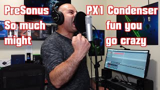 Video thumbnail for PreSonus PX1, A Great Affordable Condenser Mic! by Spark E Studio