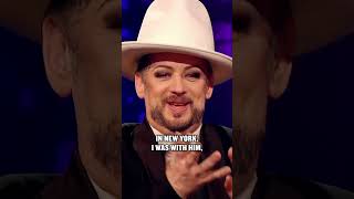Teenage Boy George Looked EXACTLY Like His Idol David Bowie #BoyGeorge #interview #DavidBowie