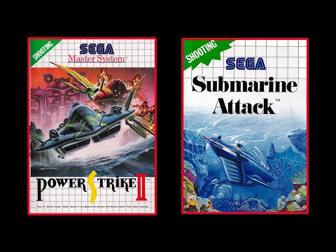 Power Strike 2 / Submarine Attack (Sega Master System) Mike Matei Live