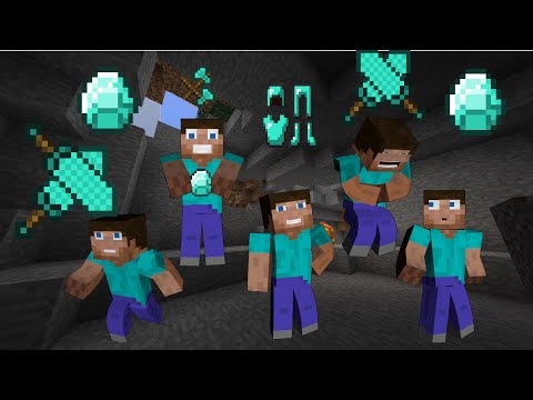 MINECRAFT - CRAZY CRAFT S1E3 - MOBZILLA ATTACK! + MINING TRIP