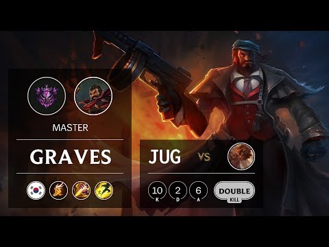 Graves Jungle vs Taliyah - KR Master Patch 9.10