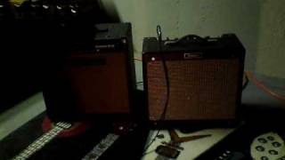 Video thumbnail for Reverend Hellhound vs  Fender Blues Junior by derosa504