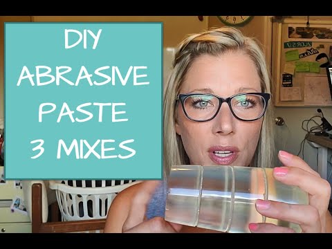 Abrasive Paste 3 different mixes