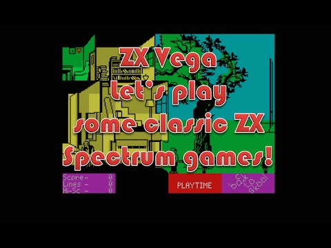 ZX Vega - Let’s play some classic ZX SPECTRUM games!