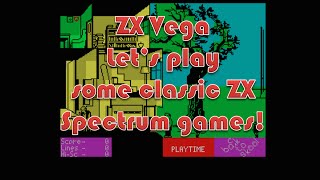 ZX Vega - Let’s play some classic ZX SPECTRUM games!