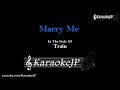 Marry Me (Karaoke) - Train