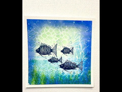 A family of fish with #Lavinia stamps