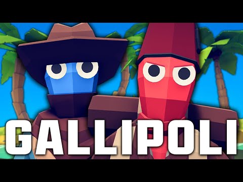 Brutal WW1 Gallipoli MASSACRE!? TABS WW1 Campaign! Totally Accurate Battle Simulator