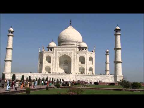 Monu and Hemu at Taj Mahal - Agra Trip