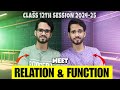 Relation And Function Class 12 Class 12 Full Chapter 1 Important Questions One Shot All Exercise