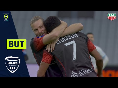 But Per Niclas ELIASSON (58' - NÎMES OLYMPIQUE) OLYMPIQUE DE MARSEILLE - NÎMES OLYMPIQUE (1-2) 20/21