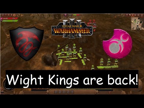 Vampire Counts vs Slaanesh | Total War Warhammer 3 PvP - No Commentary