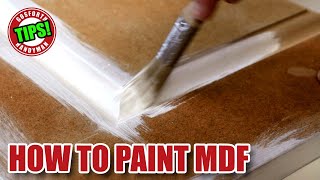 How to paint MDF - DIY tips!