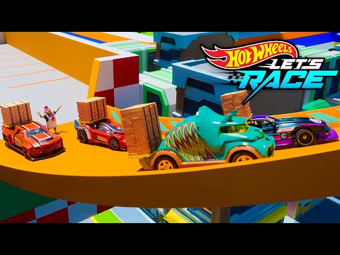 Capa de Corrida para Entregar 500 Pizzas!  | Hot Wheels Let's Race