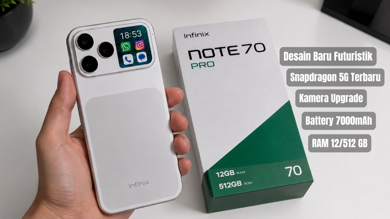 INOVASI GILA‼️INFINIX NOTE 70 PRO 5G | KINGPINIK SEKARANG GAK MAIN-MAIN