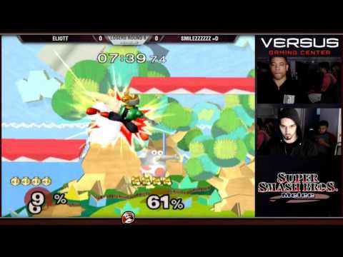 Versus Melee Weekly 1/24/16 - Losers R7 - Eliott (Peach) vs Smilez (Fox)