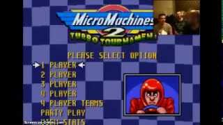 Micro Machines 2 - Mega Drive - 3 WAY REVIEW! Arcade Attack!