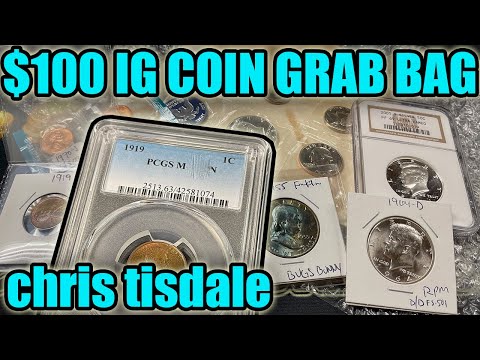 Rare Coin $100 Grab Bag Unboxing From Chris Tisdale - Varieties, Silver, Proofs, More!!